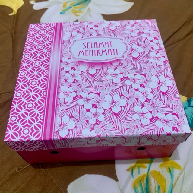 KARDUS NASI MOTIF UK 18x18x7 | DUS NASI/DUS SNACK |