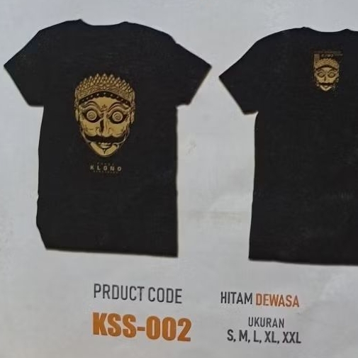 KAOS REOG PONOROGO JIEGEX TOPENG PREMIUM