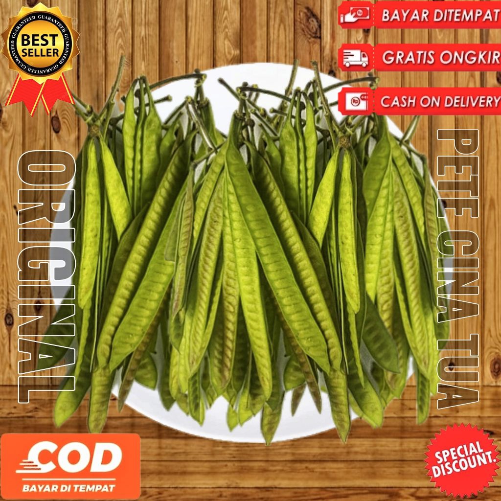 

Pete cina tua 1kg - 5kg pete lamtoro tua jumbo segar fresh dipetik dadakan bersih higienis