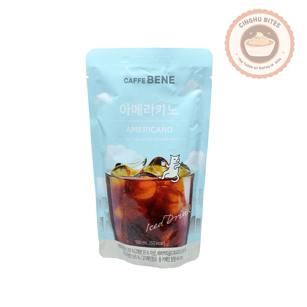 

CaffeBENE Pouch Drink Korean Coffee / ADE (Americano, Black, Caramel Machiatto, Hazelnut)