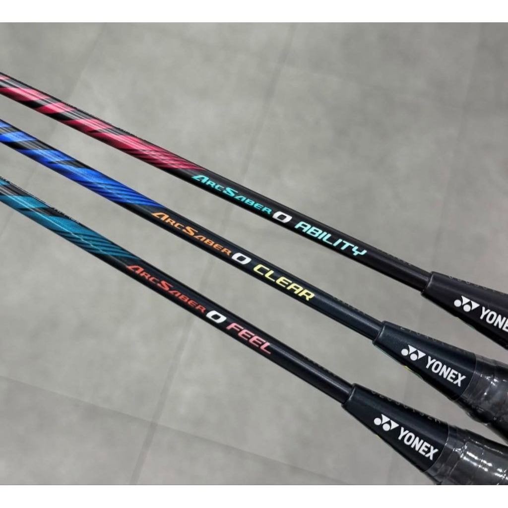 RAKET YONEX ARCSABER 0 BLACK EDITION FEEL CLEAR ABILITY