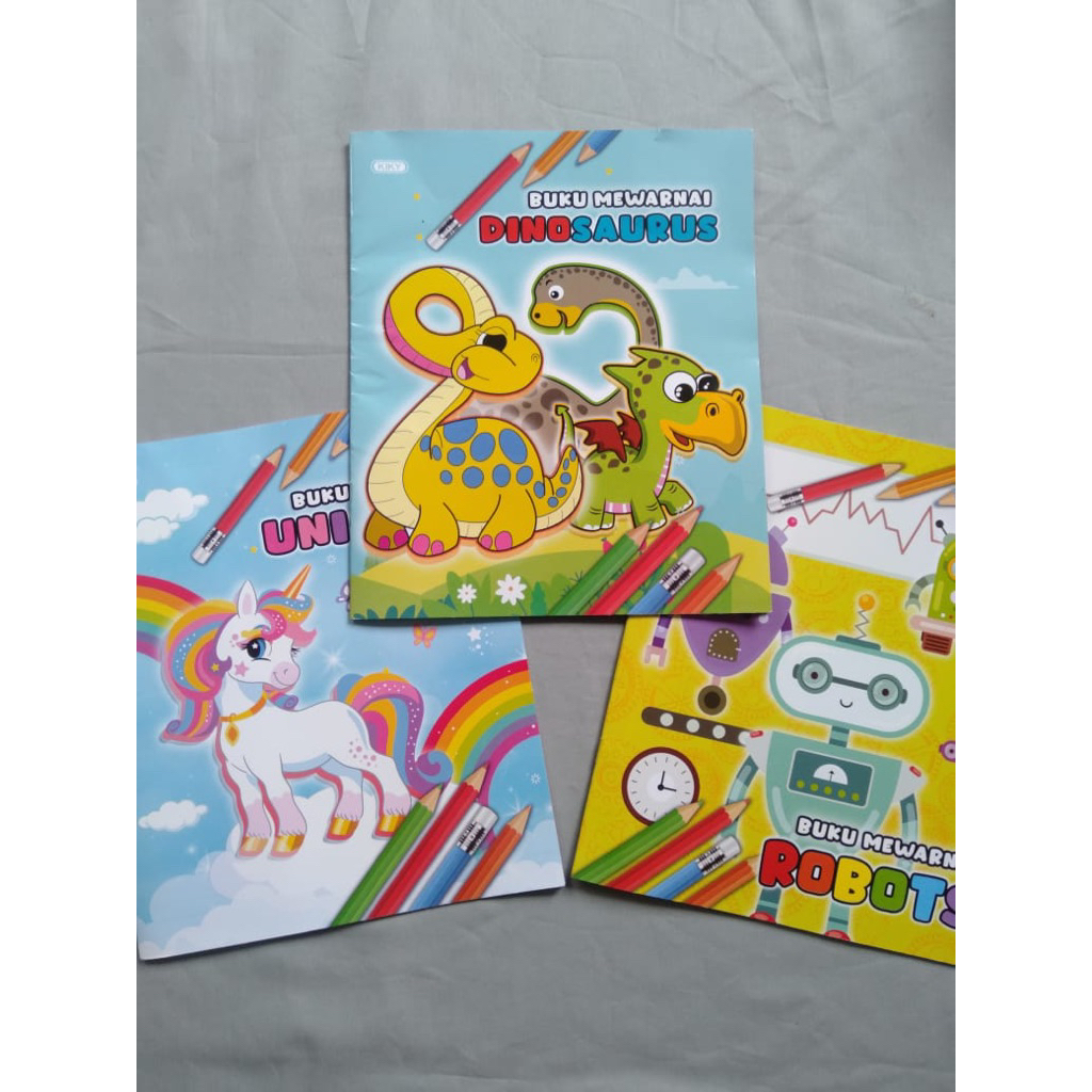 BUKU MEWARNAI ANAK ANAK/BUKU MEWARNAI ANAK TK& PAUD