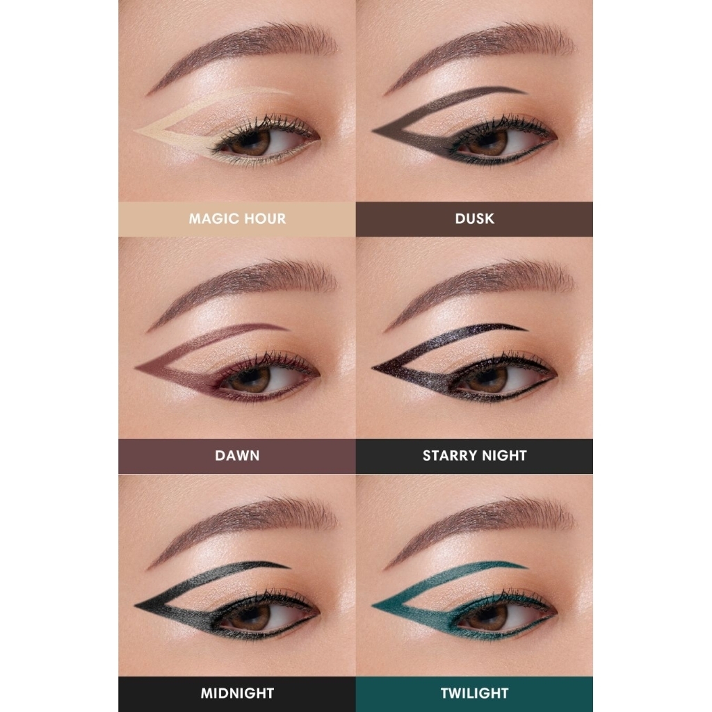 Round the clock twist eyeliner Buttonscarves