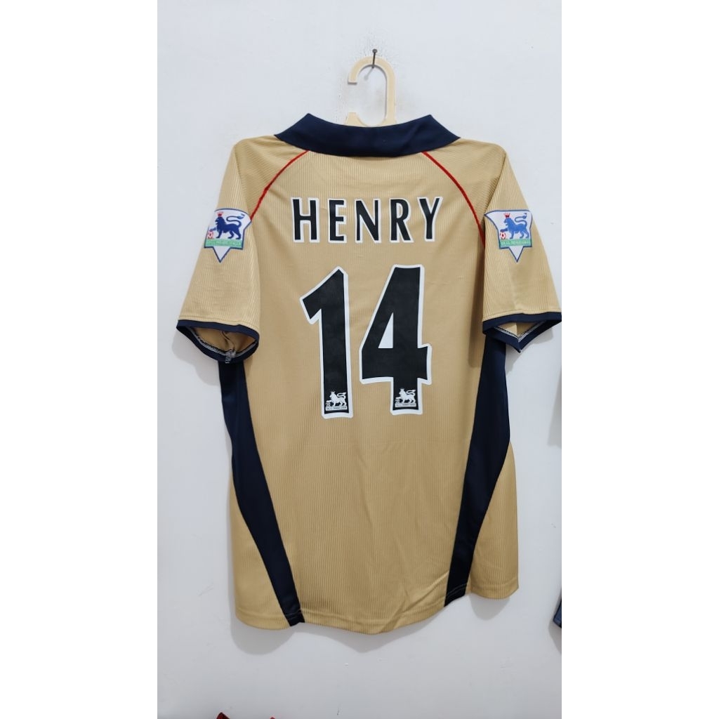 jersey retro Arsenal Henry size m