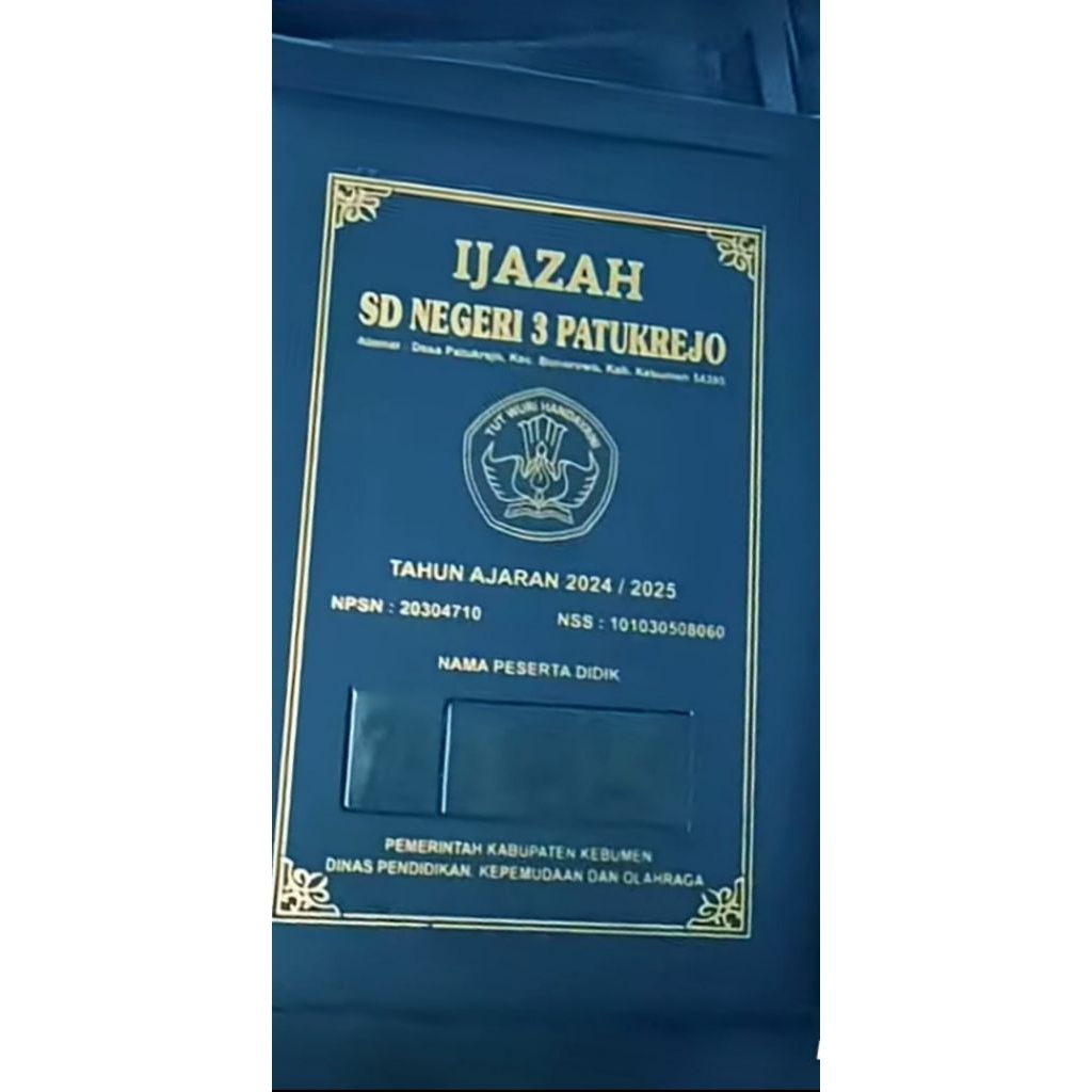 

rapot isi 12 kantong dan isi 13 kantong