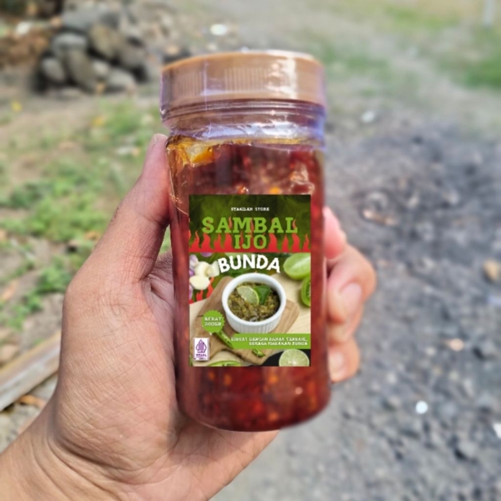 

SAMBAL IJO BUNDA SYAKILAH 200gr