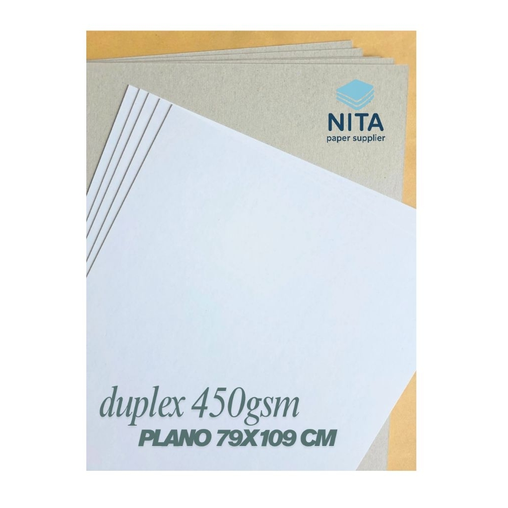 

Karton Duplex 450gsm Uk Plano 79x109 Isi 5lmbr Bahan Wayang Pola
