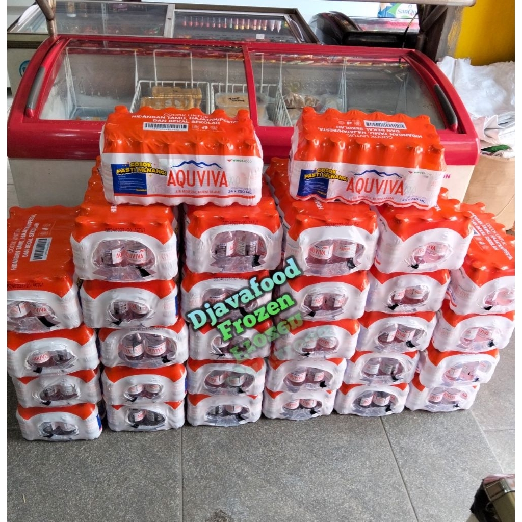 

Aquviva 250ml 1 ct isi 24pcs air mineral