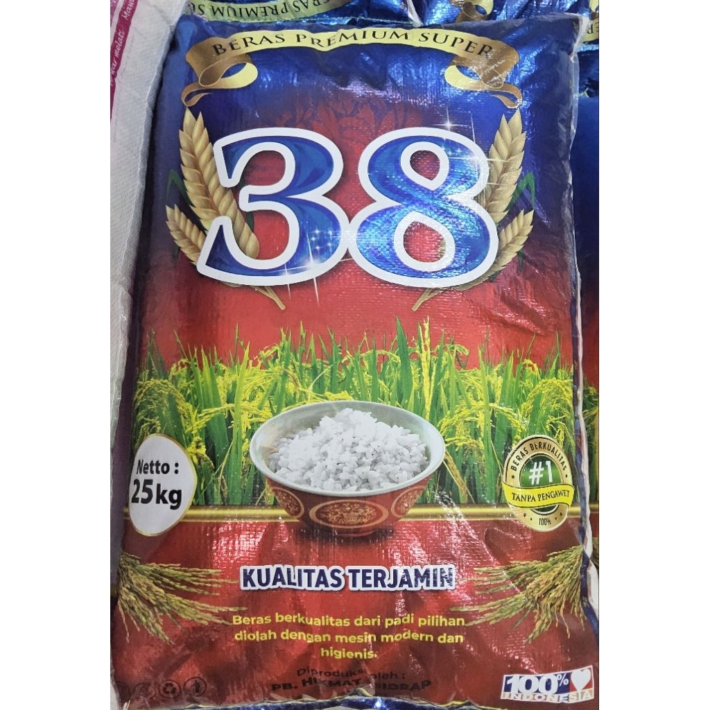 

Beras Premium 38 25 Kg