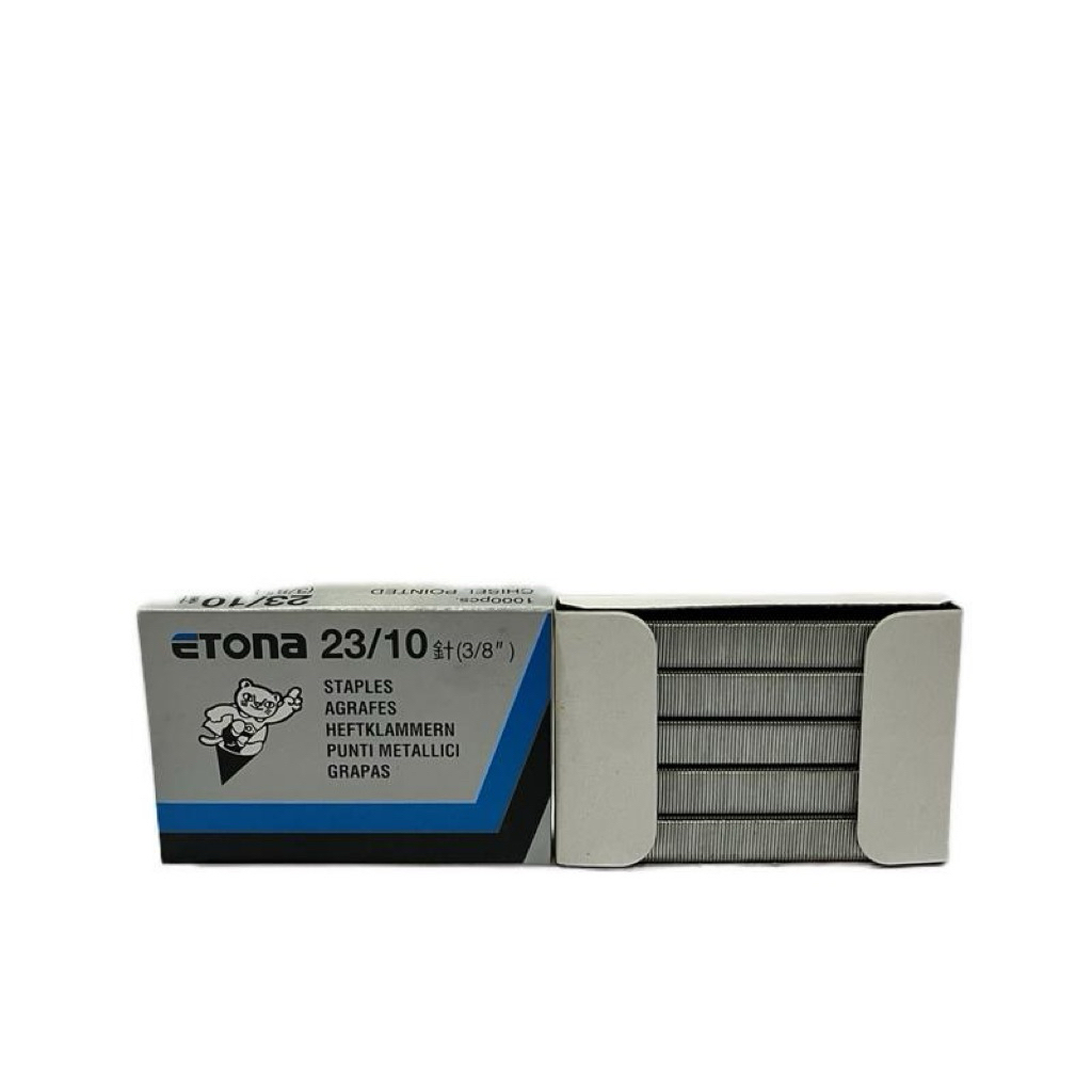 

Etona Isi Staples No 23/10 (3/8”) / Refill Isi Steples Etona 23/10