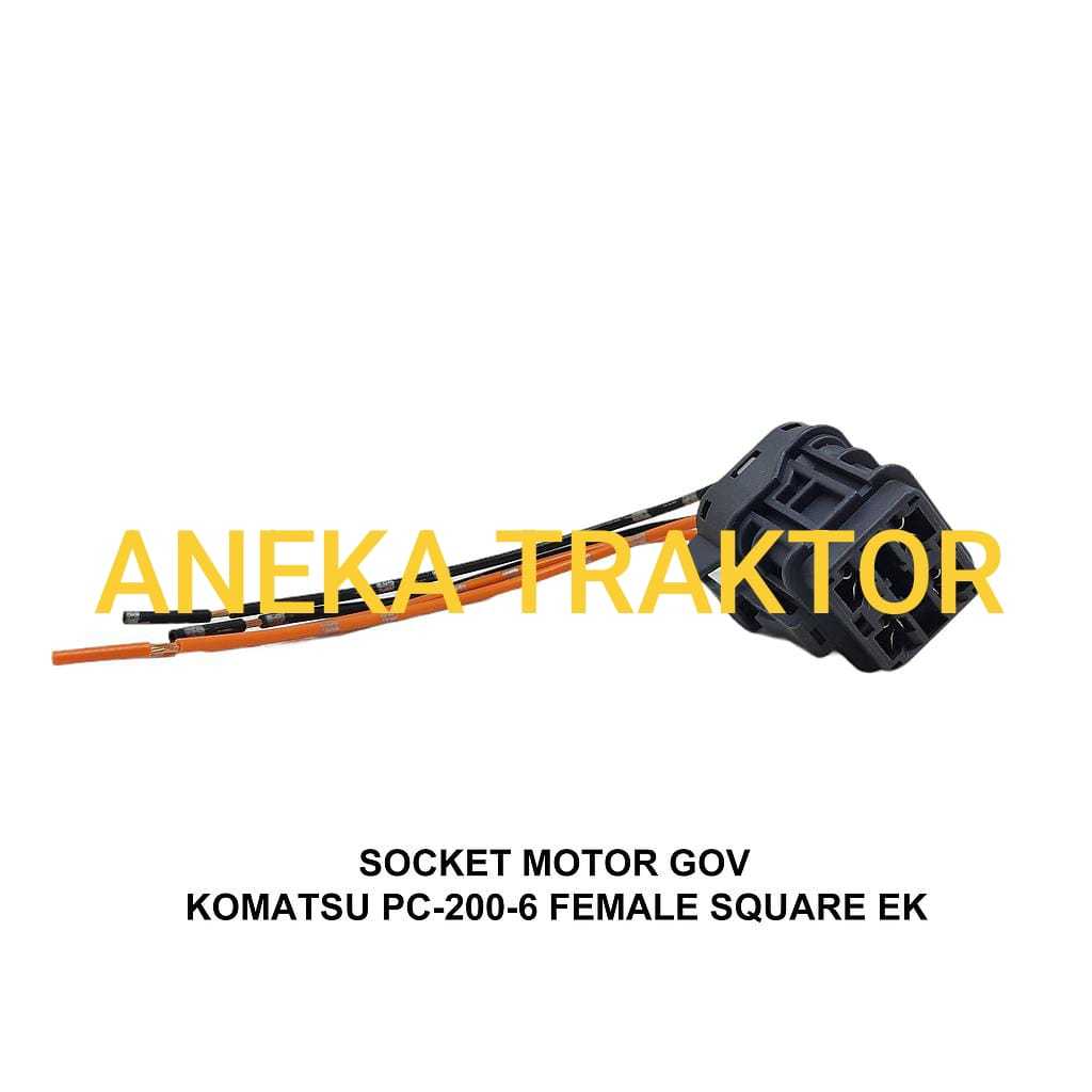 SOCKET MOTOR GAS MOTOR GOV PC200-6 PC200-7 MALE FEMALE ZX200
