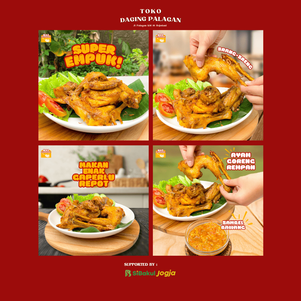 

Ayam Kampung Siap Goreng - Mas Garenggg