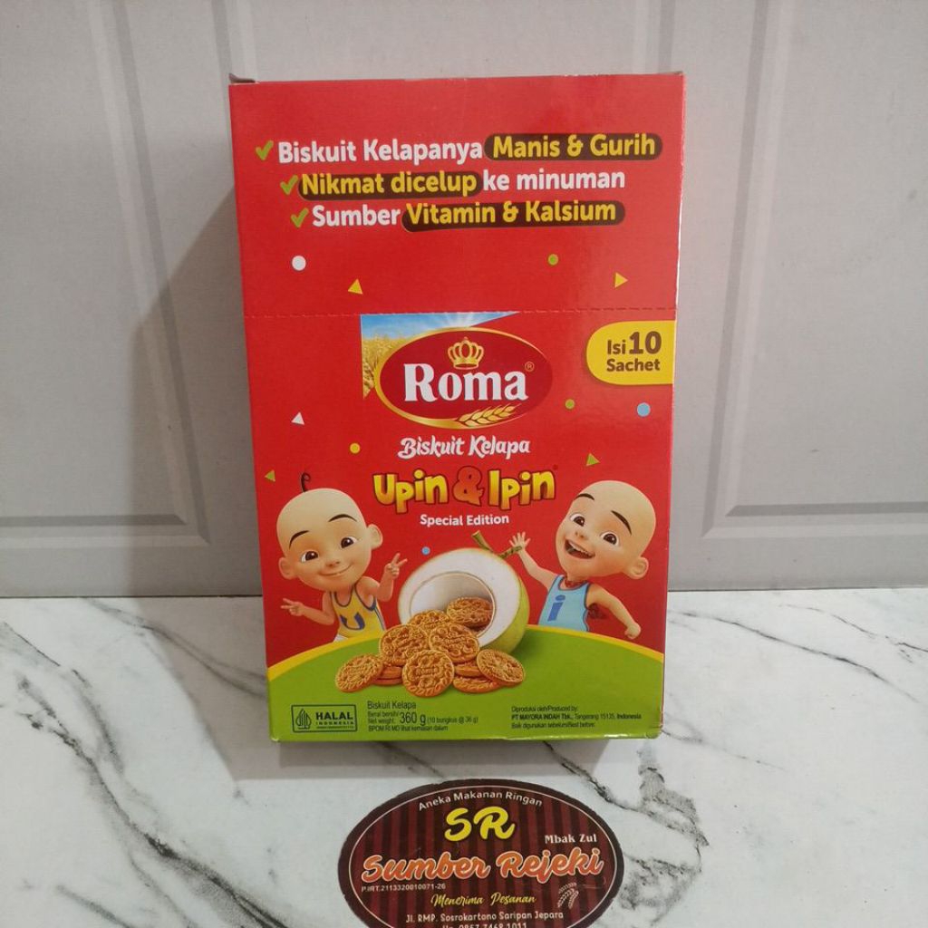 

ROMA BISKUIT KELAPA ISI 10 BUNGKUS