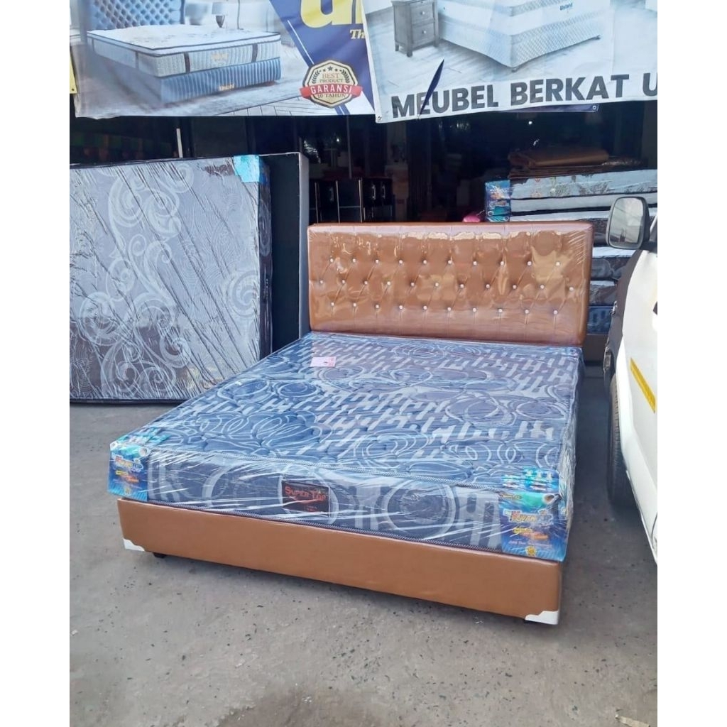 Kasur Springbed Kwantop 1set Ranjang