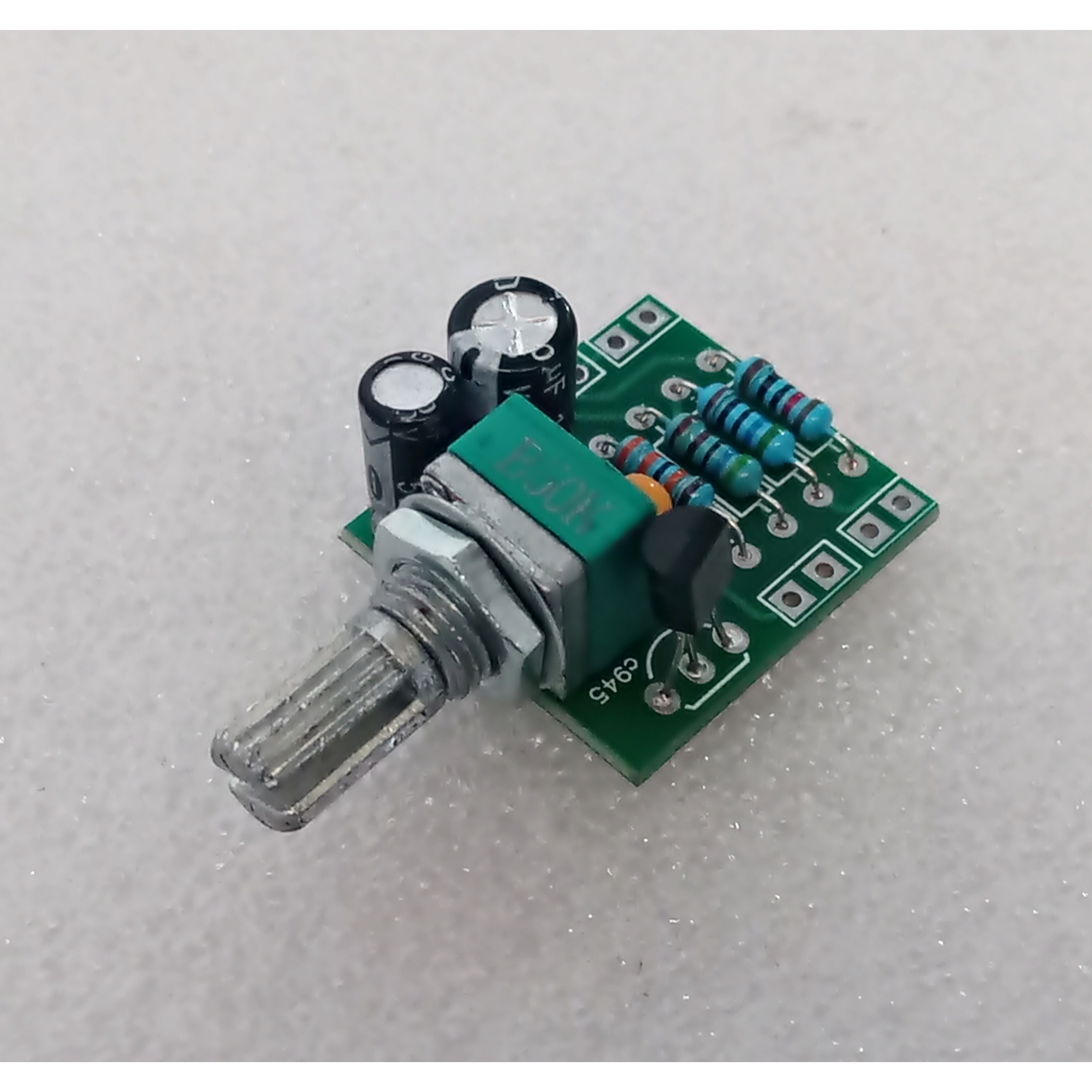 Modul Preamp Mic 1 Transistor