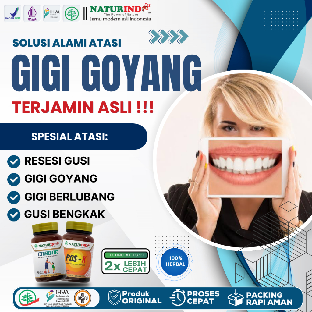 Obat Penguat Gigi Goyang Goyah Paling Ampuh Sakit Gigi Dan Gusi Bengkak BPOM