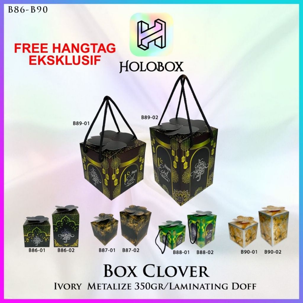 

Box Hampers / Packaging Toples Kue 500 gr / Kotak Lebaran / Dus Idul Fitri Hologram / B90