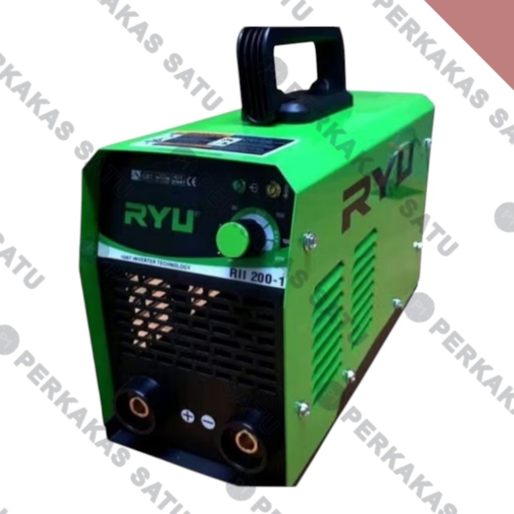 Mesin Travo Trafo Las Listrik Inverter 1800 WATT MMA 200 RYU RII 200 - 1RII200-1 Inverter IGBT