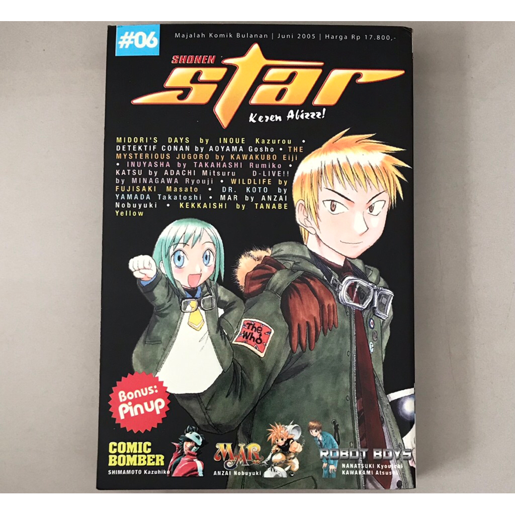 Majalah manga anime Shonen Star vol 6 edisi May 2005