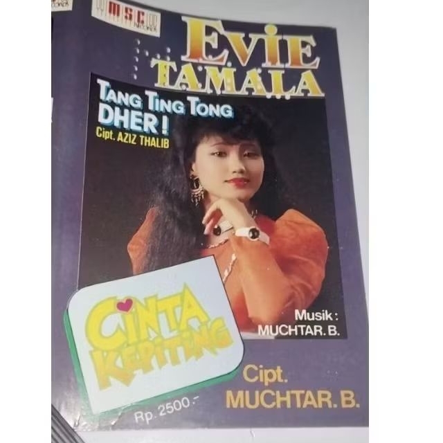 Kaset pita EVIE TAMALA - Cinta Kepiting