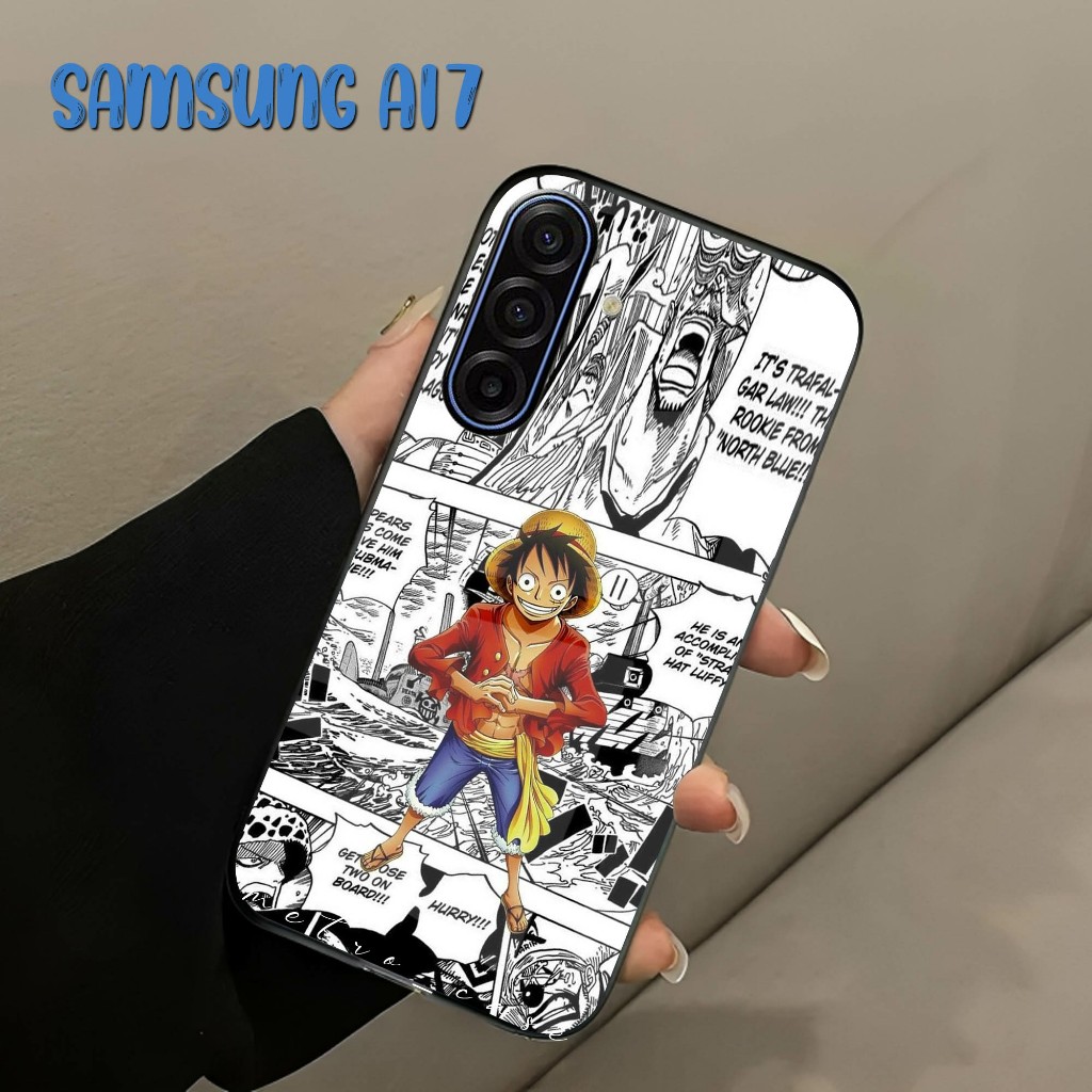 Softcase Glass Kaca Glossy SAMSUNG A17 - SAMSUNG A17 2025 - Case Samsung Terbaru - SAMSUNG A17