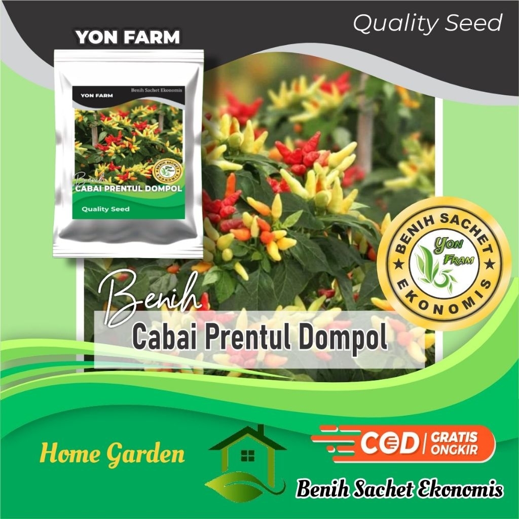 

Benih Cabai Prentul Dompol Tegak Unik Kemasan Sachet Ekonomis