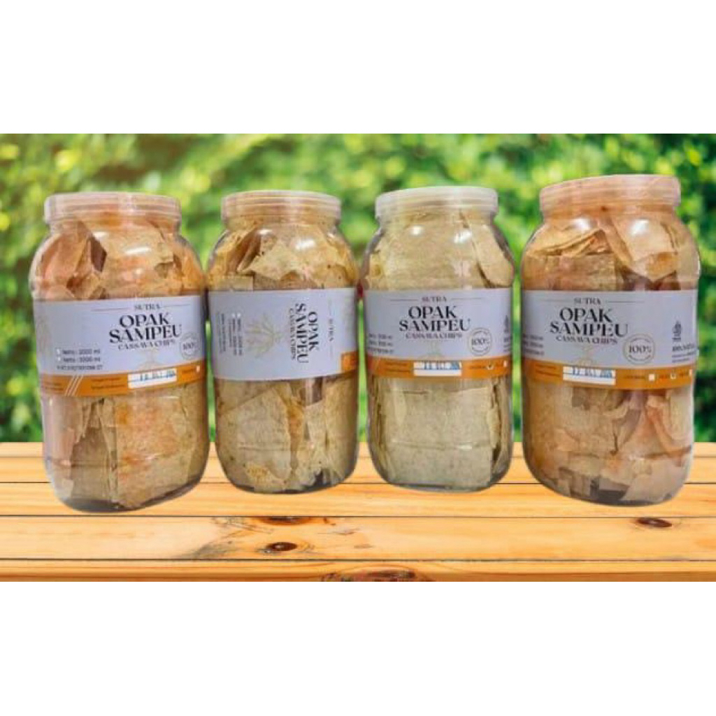

Opak Sampeu, Opak Sutra, Casava Chips 250 gr