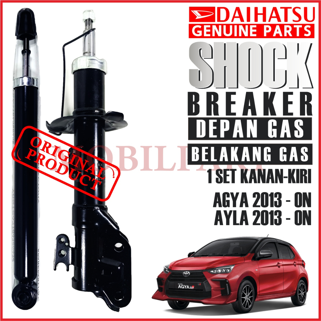 SHOCK BREAKER AGYA AYLA DEPAN & BELAKANG ORIGINAL DAIHATSU