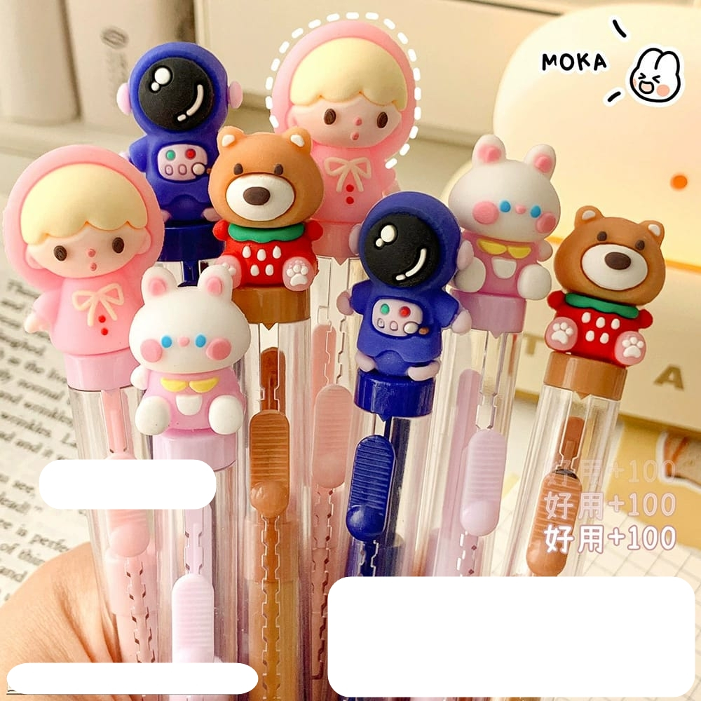 

[ORGM] Alat Tulis Sekolah Penghapus Tekan motif Lucu dengan Auto Lock