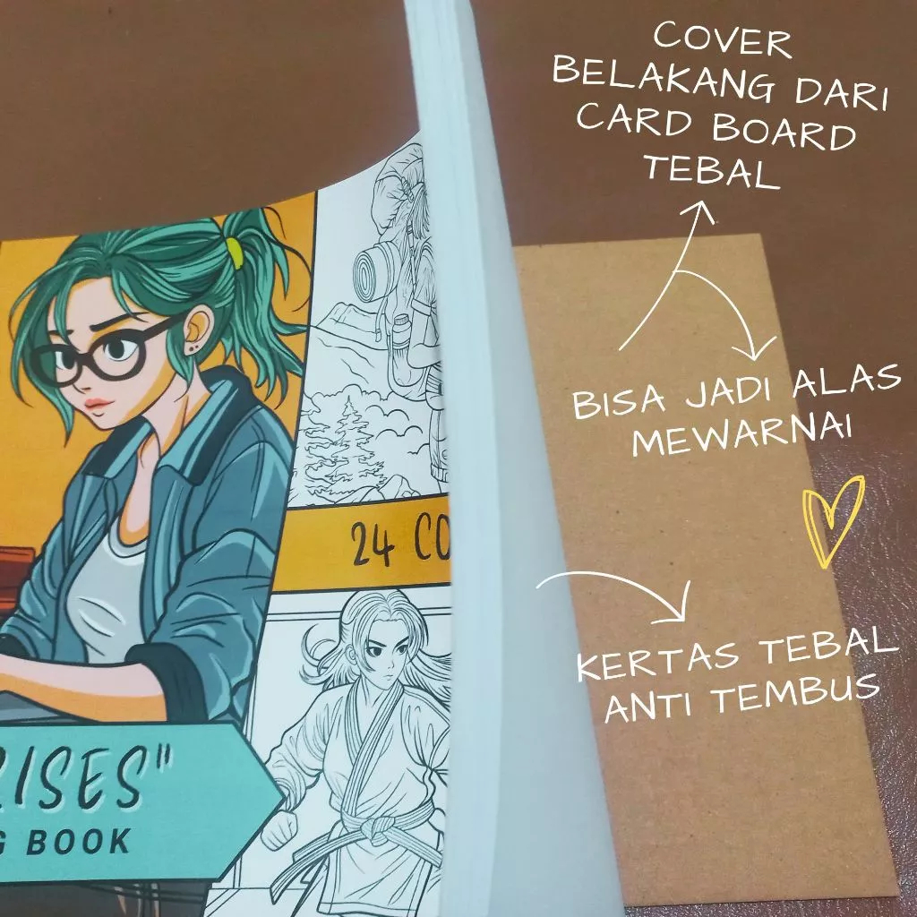 

Buku Mewarnai Dewasa Relax Self Healing Adult Coloring