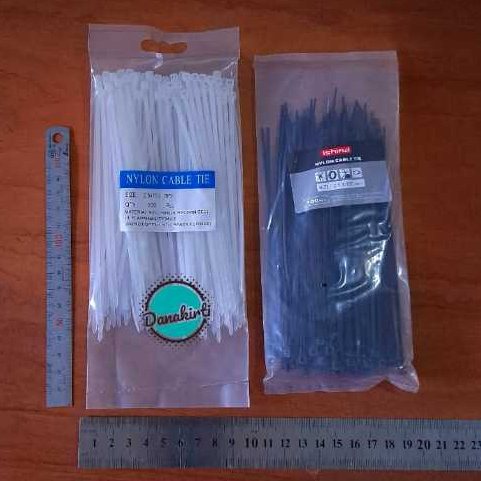 

Cable Ties/ Kabel Tis 2.5 x 150 mm ( Kepala Kecil & Tipis ) Isi 100 Pcs/ Pak