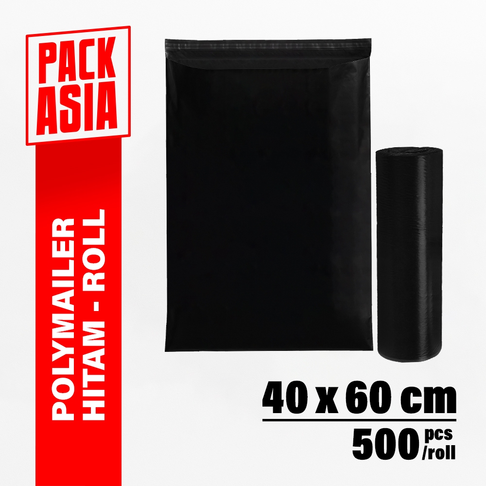 

Packasia - Polymailer Kantong Plastik Kemasan - 40 x 60 cm - Isi 500pcs