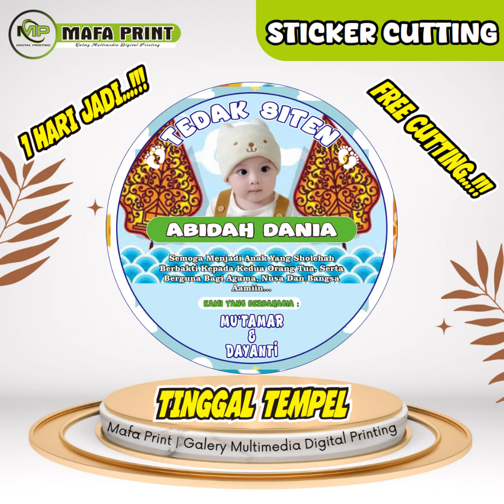 

BIRU LUCU STICKER TEDAK SITEN STICKER DUNDUNAN CEWEK COWOK