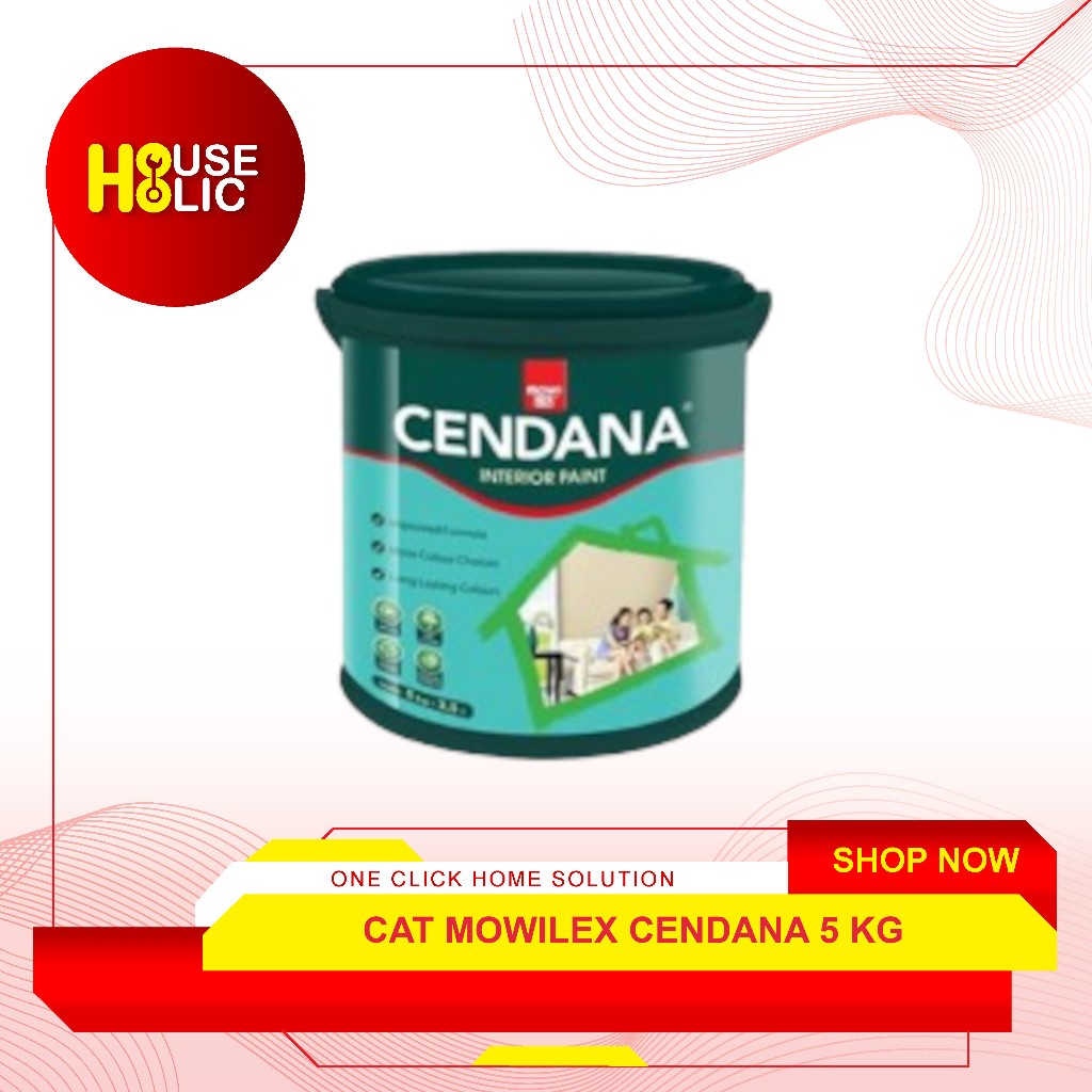 CAT TEMBOK INTERIOR MOWILEX CENDANA 5 KG