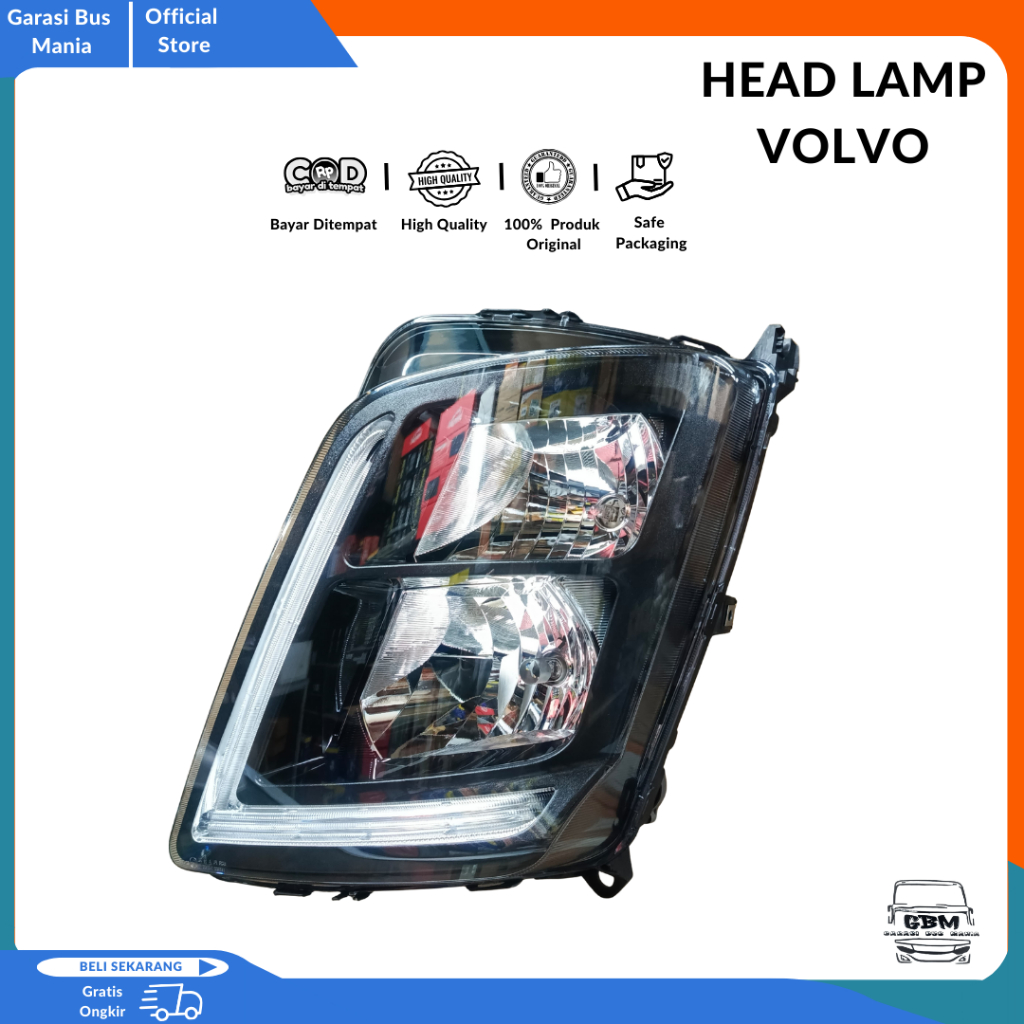 Head Lamp Volvo/Lampu depan truck volvo