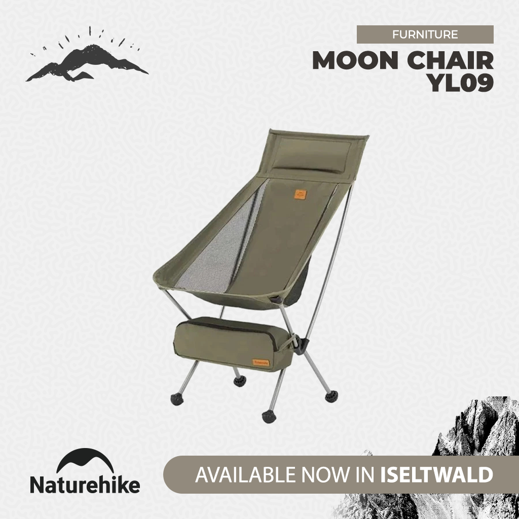Naturehike Kursi Camping YL09 NH20JJ035 Moon Chair