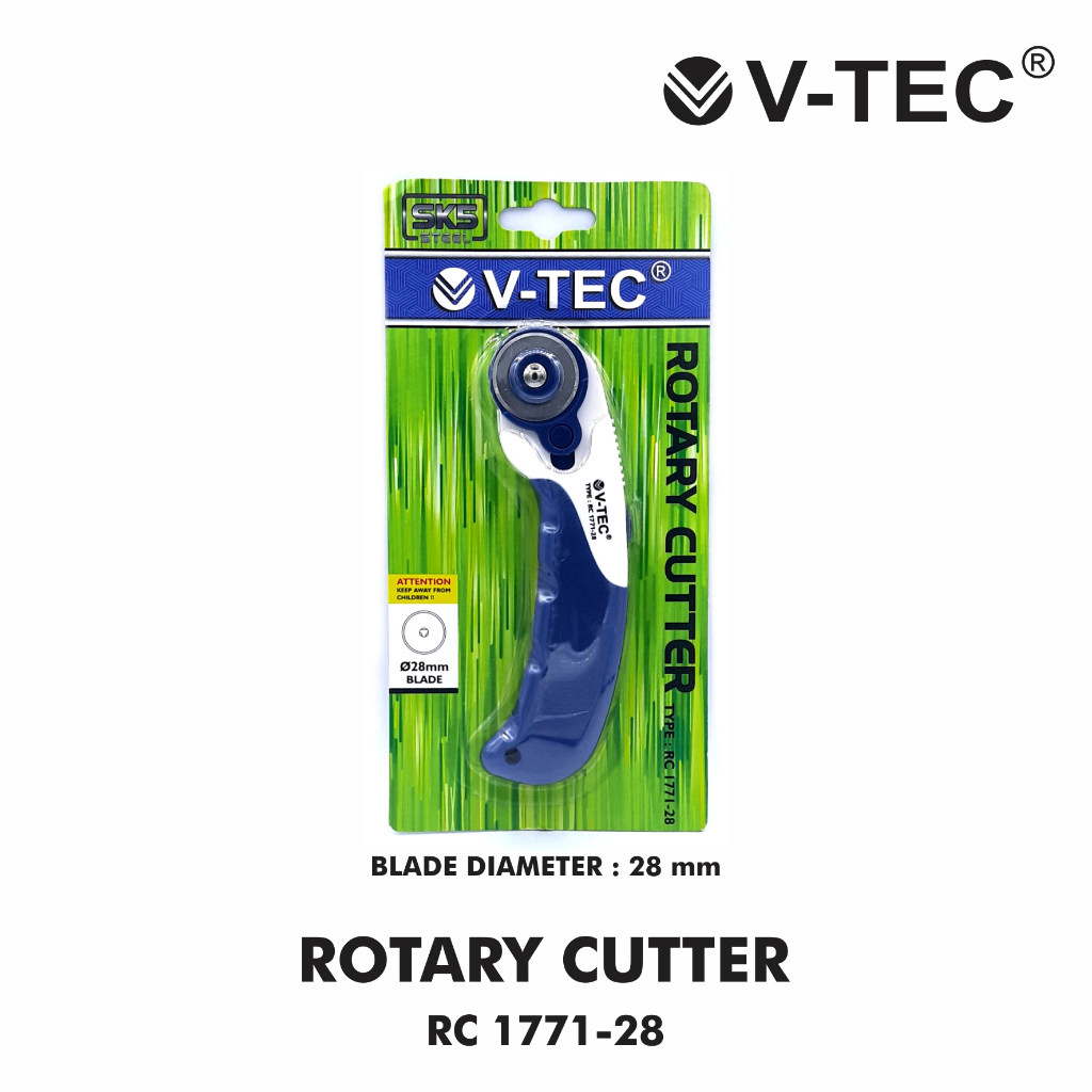 

V-TEC Rotary Cutter Type RC 1771-28 / V-TEC Rotary Cutter Refill RC
