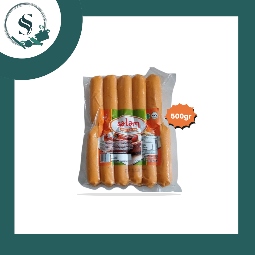 

SALAM SOSIS MINI ISI 13 BEKU 500GR | SALAM CHICKEN SAUSAGE FROZEN FOOD 13 PCS