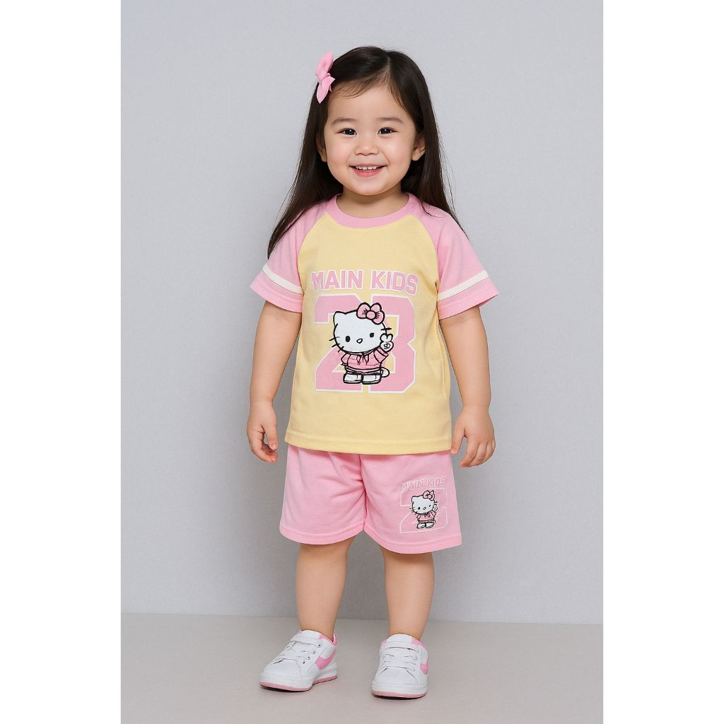One Set Model Jersey Anak 2-9thn/baju anak perempuan/baju anak laki laki/baju anak