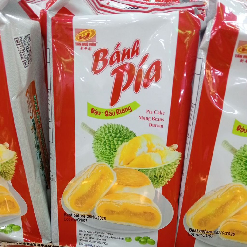 

Tan Hue Vien Pia Mung Beans Durian Isi 4