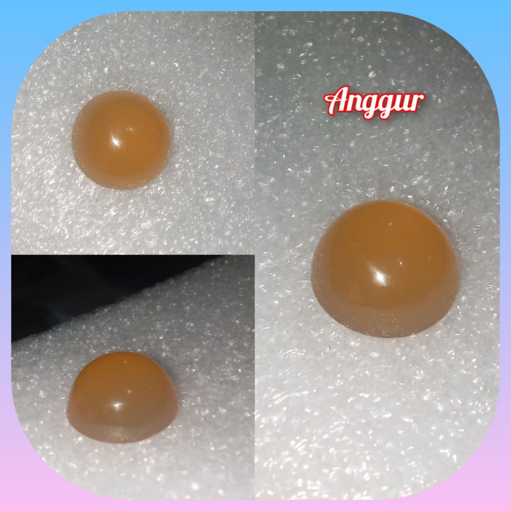 Batu Cincin Akik Anggur Yellow Asli Natural