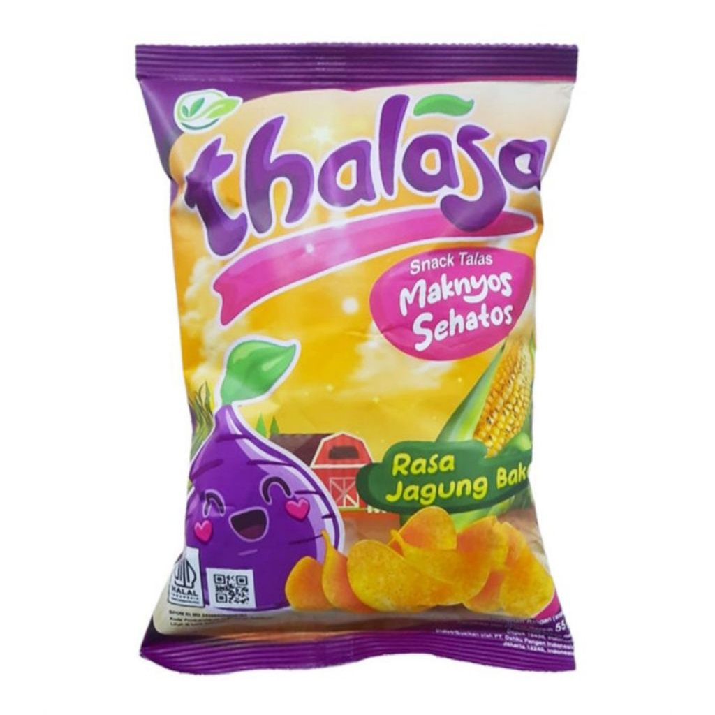 

Thalasa Keripik Talas Jagung Bakar 55 g