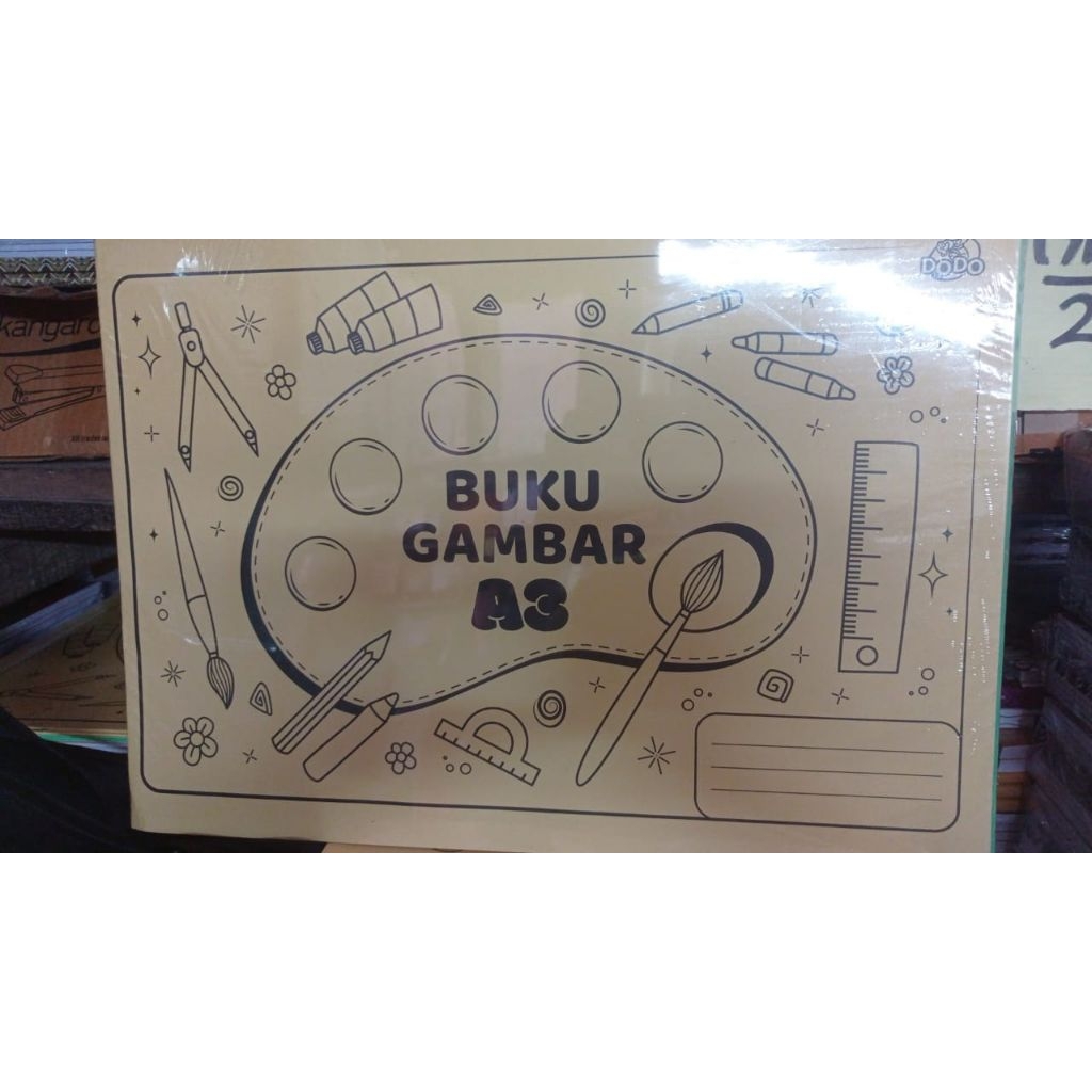 

Buku Gambar A3 dodo (10pc)