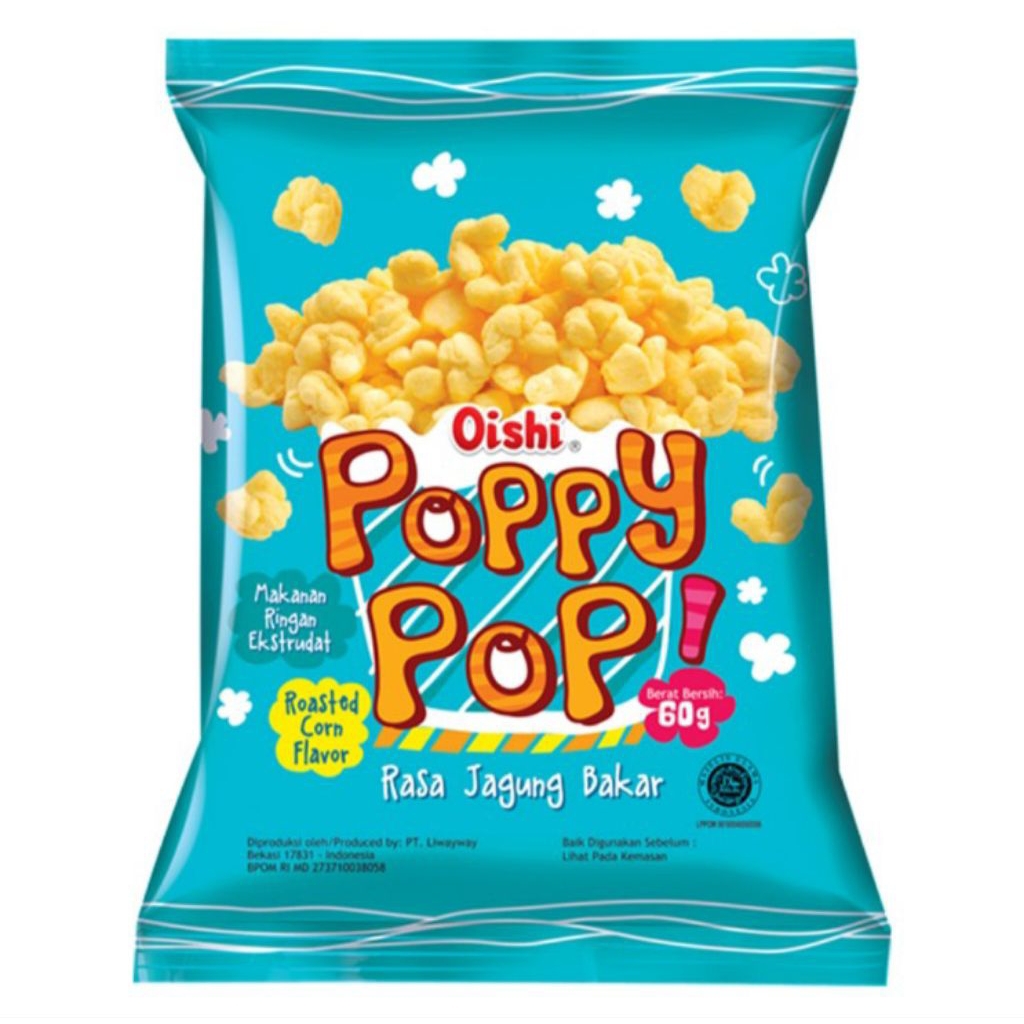 

Oishi Poppy Pop Jagung Bakar 60 g