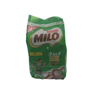 

Minuman Milo 3 in 1 Rasa Cokelat