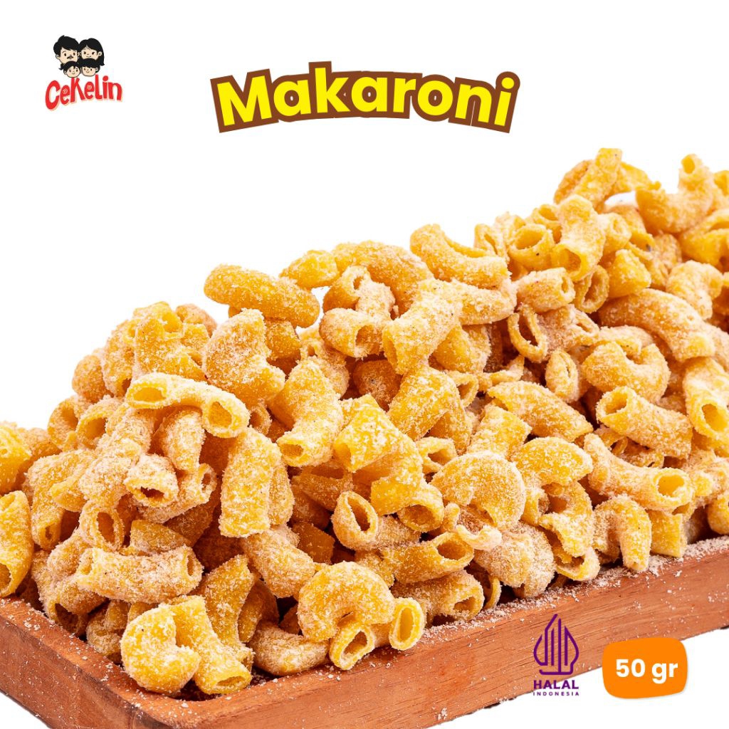 

Makaroni Original 50gr – Camilan Kriuk Gurih Teman Santai