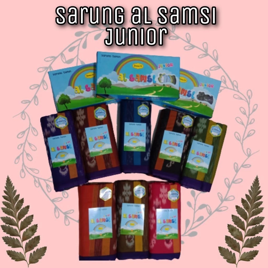 Sarung AL SAMSI JUNIOR SERI DAN AL SAMSI JUNIOR SERAGAM ISI - GROSIRAN