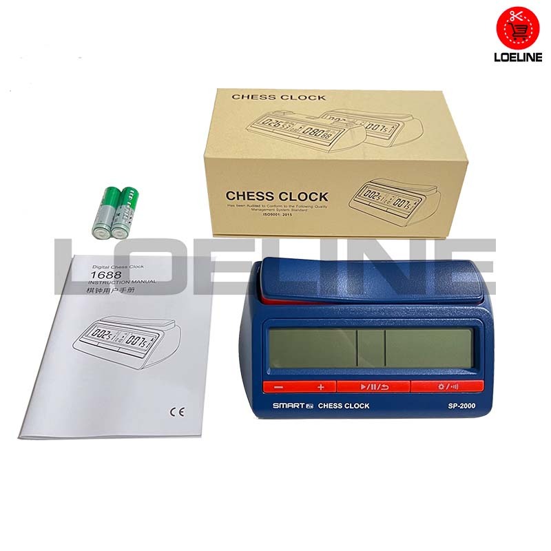 Jam Catur Smartpro SP2000 Digital Chess PS1688 Clock Count Timer Standar Percasi Pertandingan