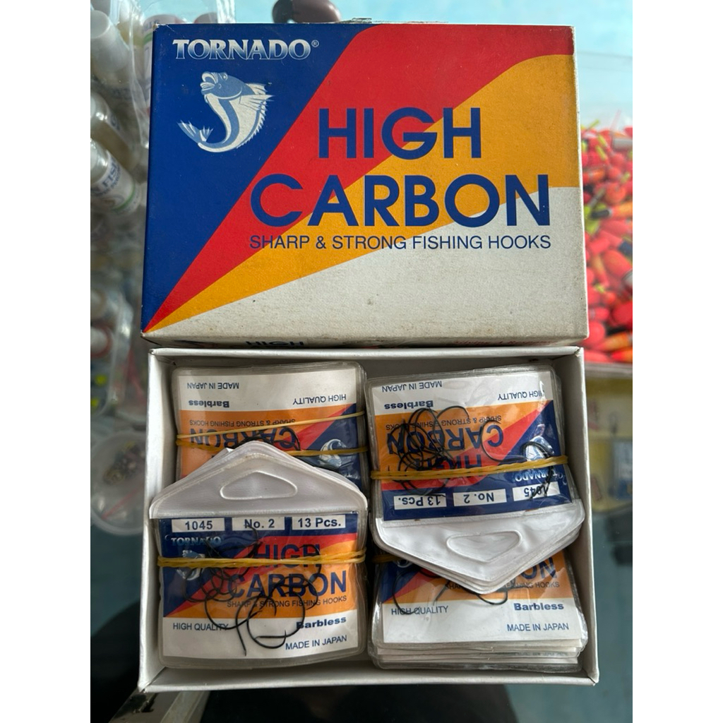 Kail Pancing Udang 1045 Carbon Tornado