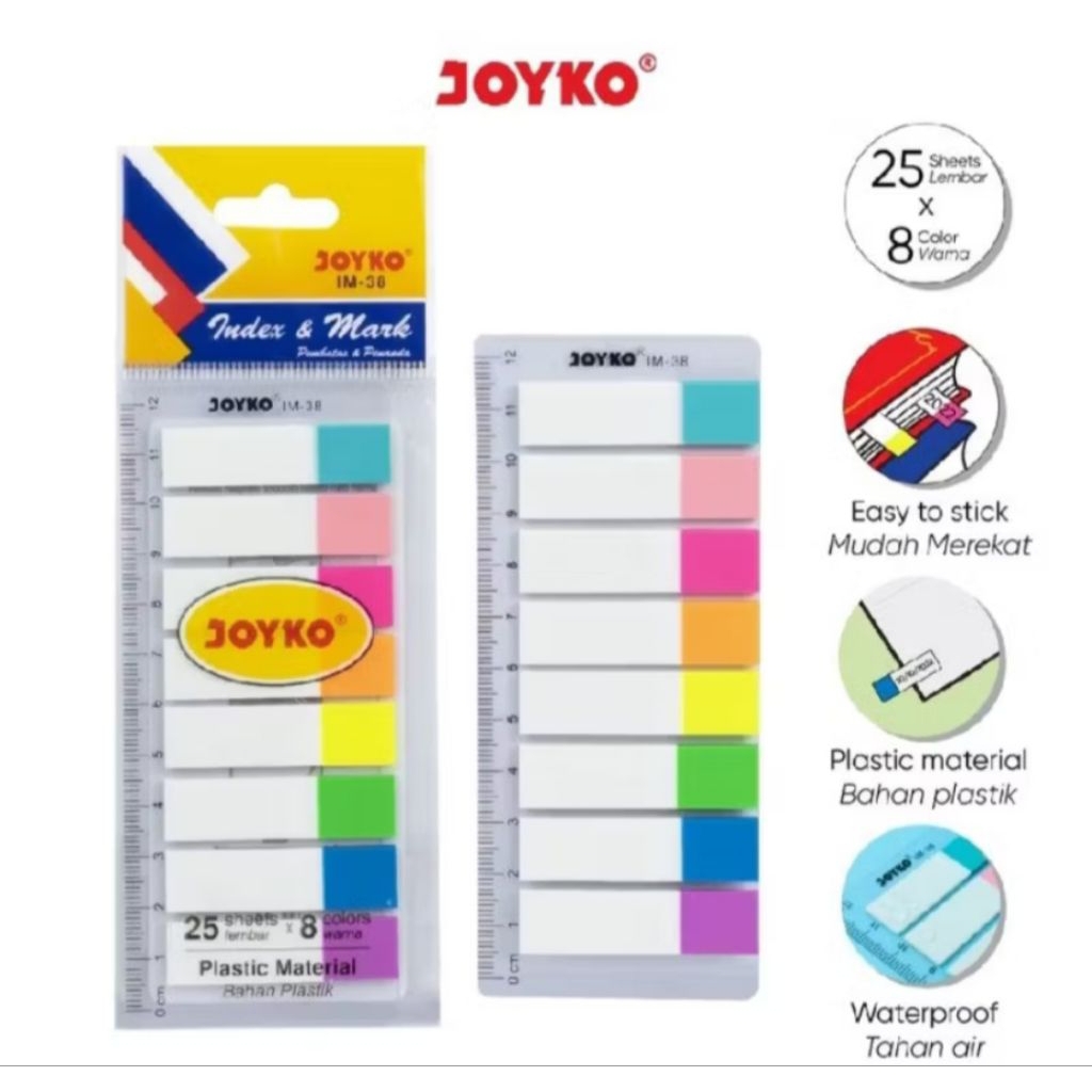 

INDEX & MARK/PEMBATAS/POST IT JOYKO IM-38